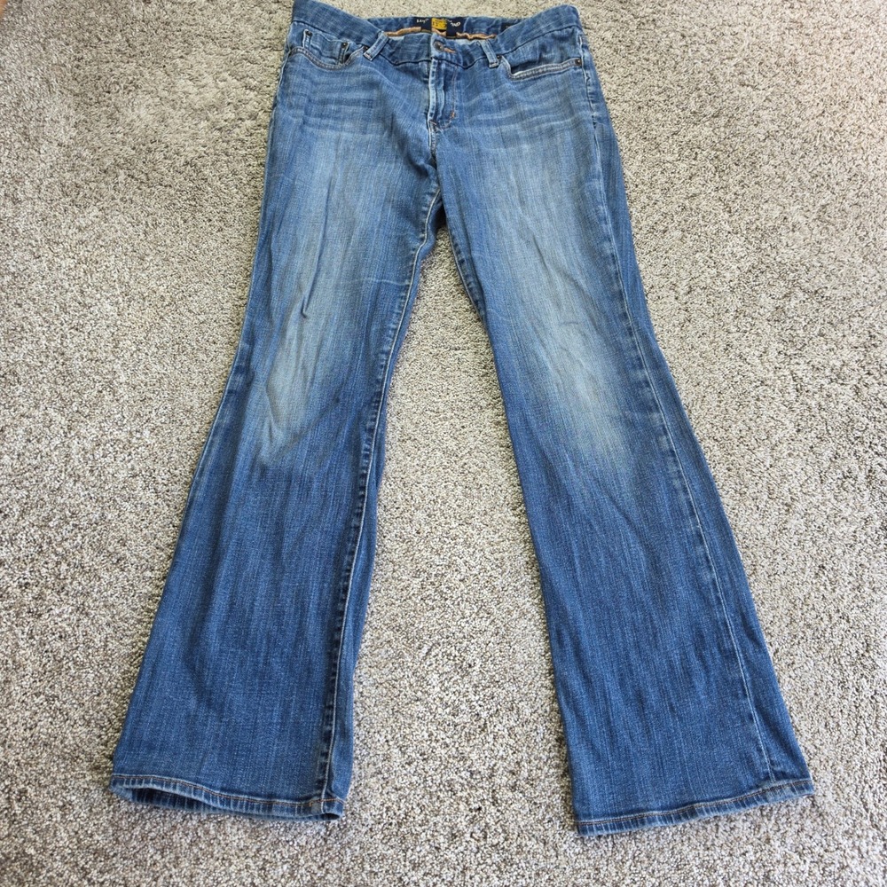 Lucky Brand The Sweet Jean Boot Women 12/31 Blue Medium Wash Bootcut Denim 31x31
